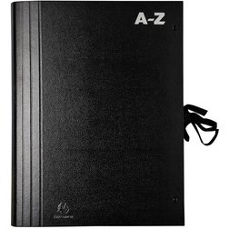 Trieur accordéon A-Z, pour format A4, noir