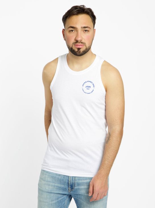 JACK & JONES Tanktop Weiss