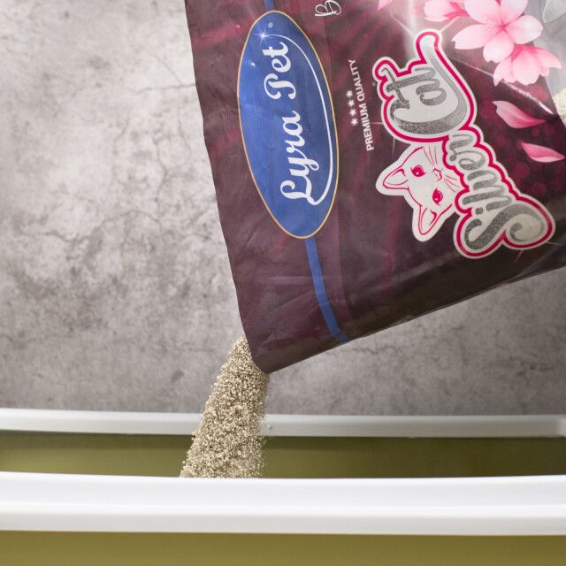 Lyra Pet SilverCat Katzenstreu mit Babypuderduft