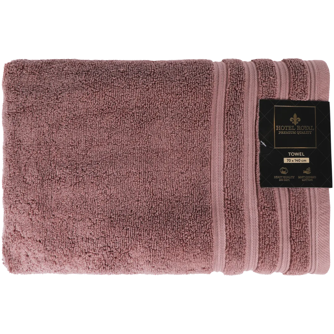 Serviette de bain Hotel Royal Rose mauve