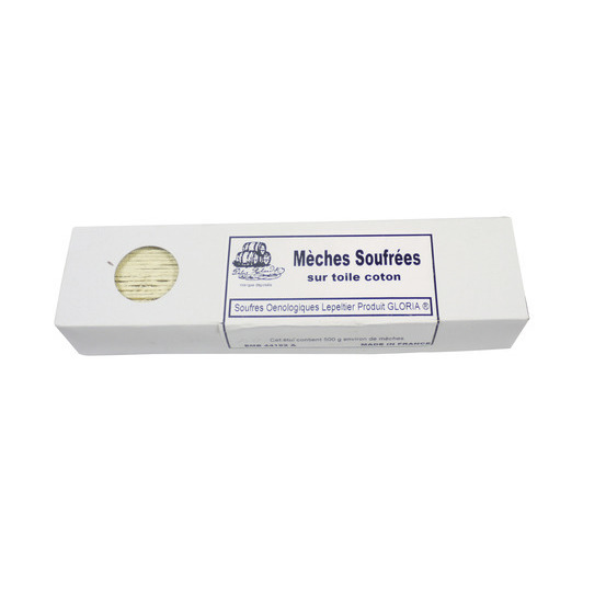 Répulsif ruche Mèches soufrées : 500g