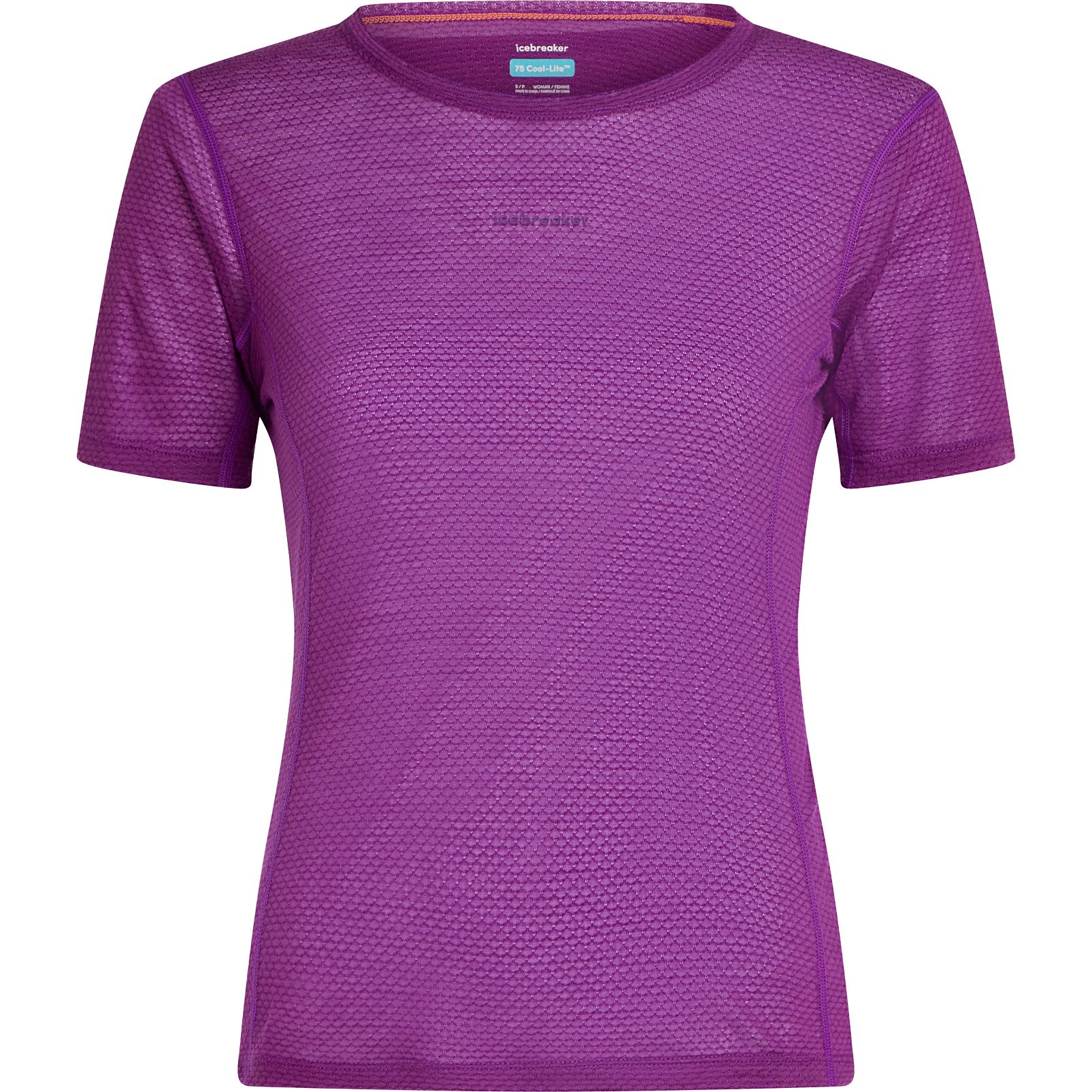 Icebreaker Merino 75 Cool-Lite Featherlight T-Shirt Damen passion