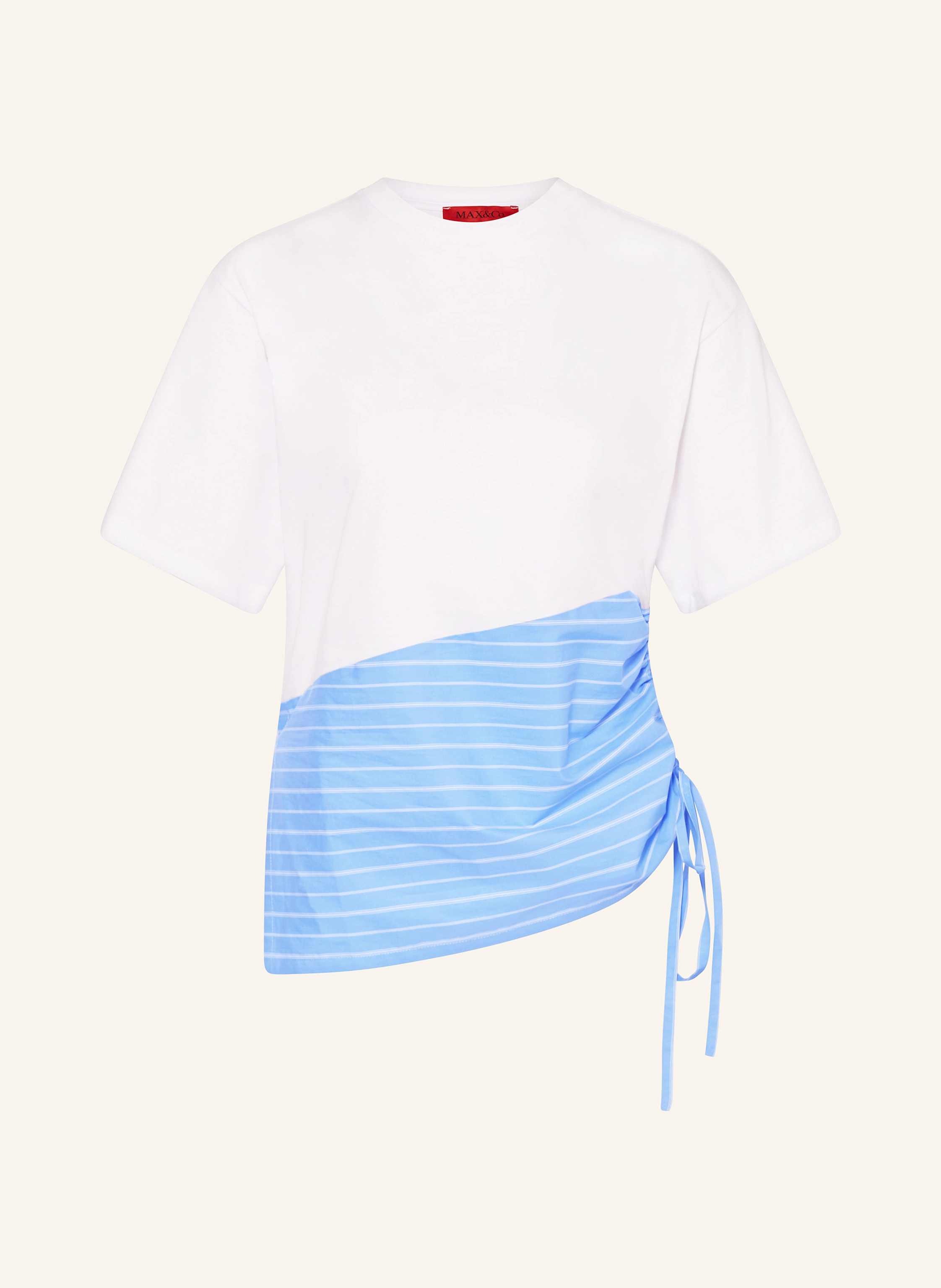 MAX & Co. T-Shirt BREST im Materialmix