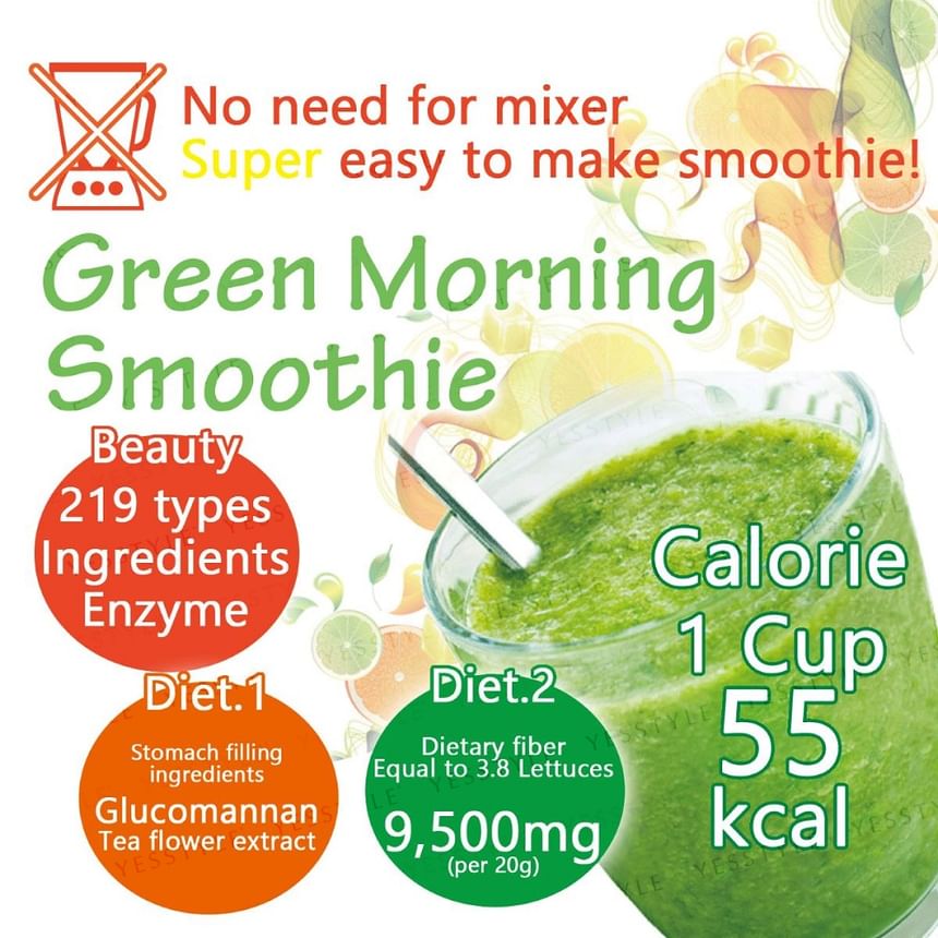 FINE JAPAN - Groene Ochtend Smoothie Multi-Vitamine & Plantaardige Enzymen