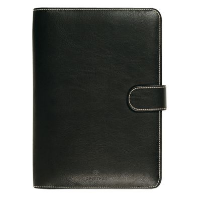 Organiseur Milano - 14 x 18,5 cm - noir - Oberthur