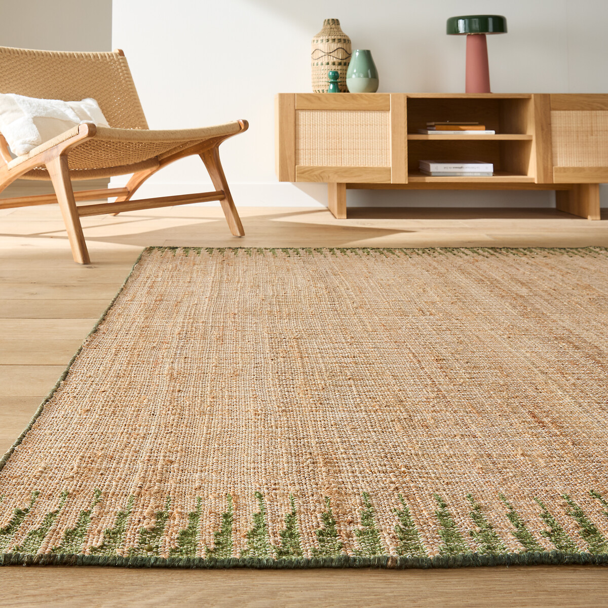 LA REDOUTE INTERIEURS<br>Tapete de juta com rebordo, Gibela