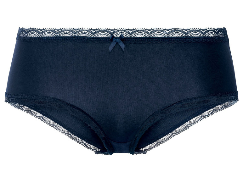 Hipsters voor dames, set van 3, biokatoen en elastaan