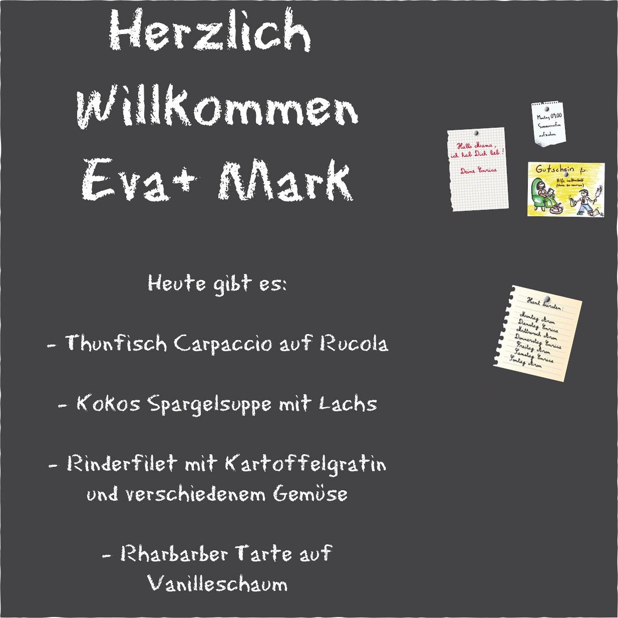 queence Memoboard »Schwarz« 50/50 cm