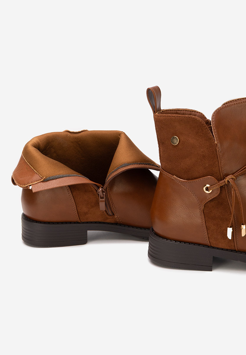 Bottines femme chameau Melisara