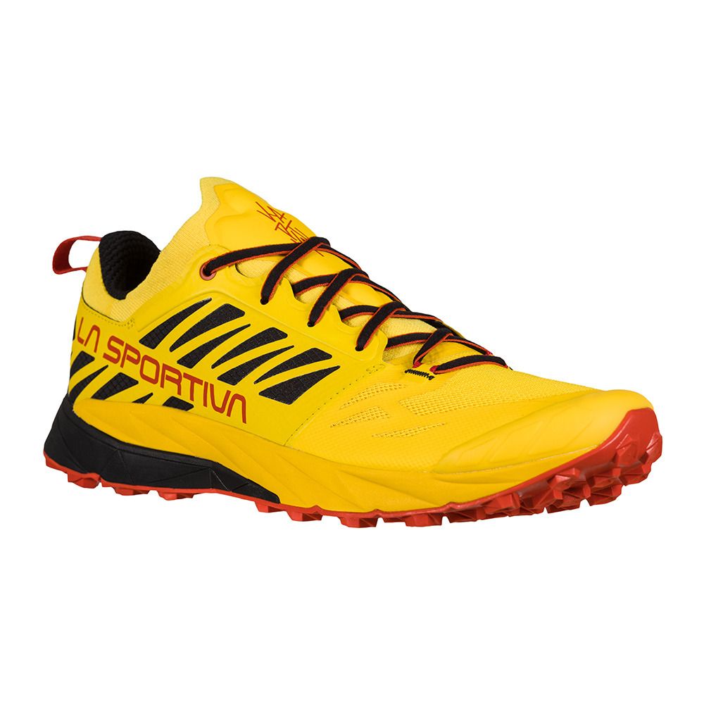La Sportiva KAPTIVA - Chaussures de trail Homme yellow/black