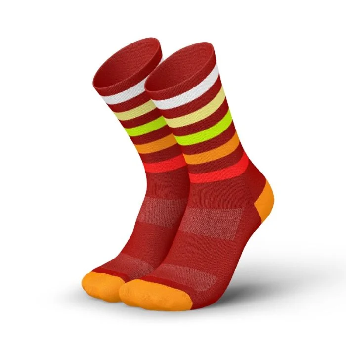 Incylence Unisex Strømper Running Levels Socks Rød