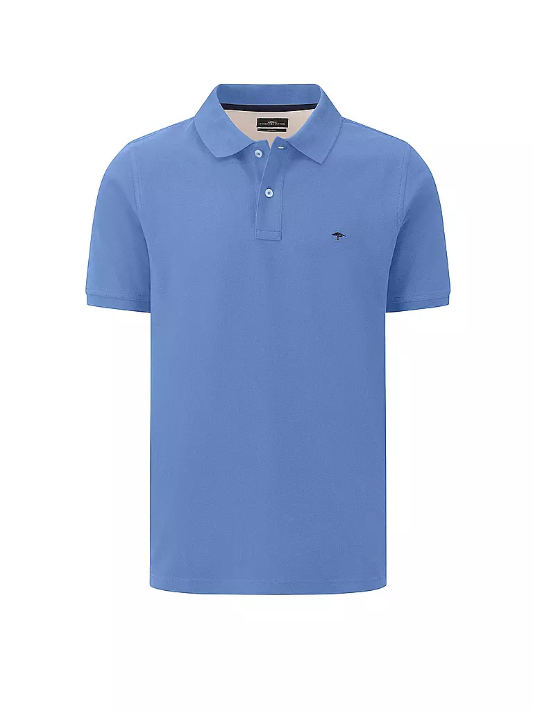 FYNCH HATTON Poloshirt Casual Fit hellblau