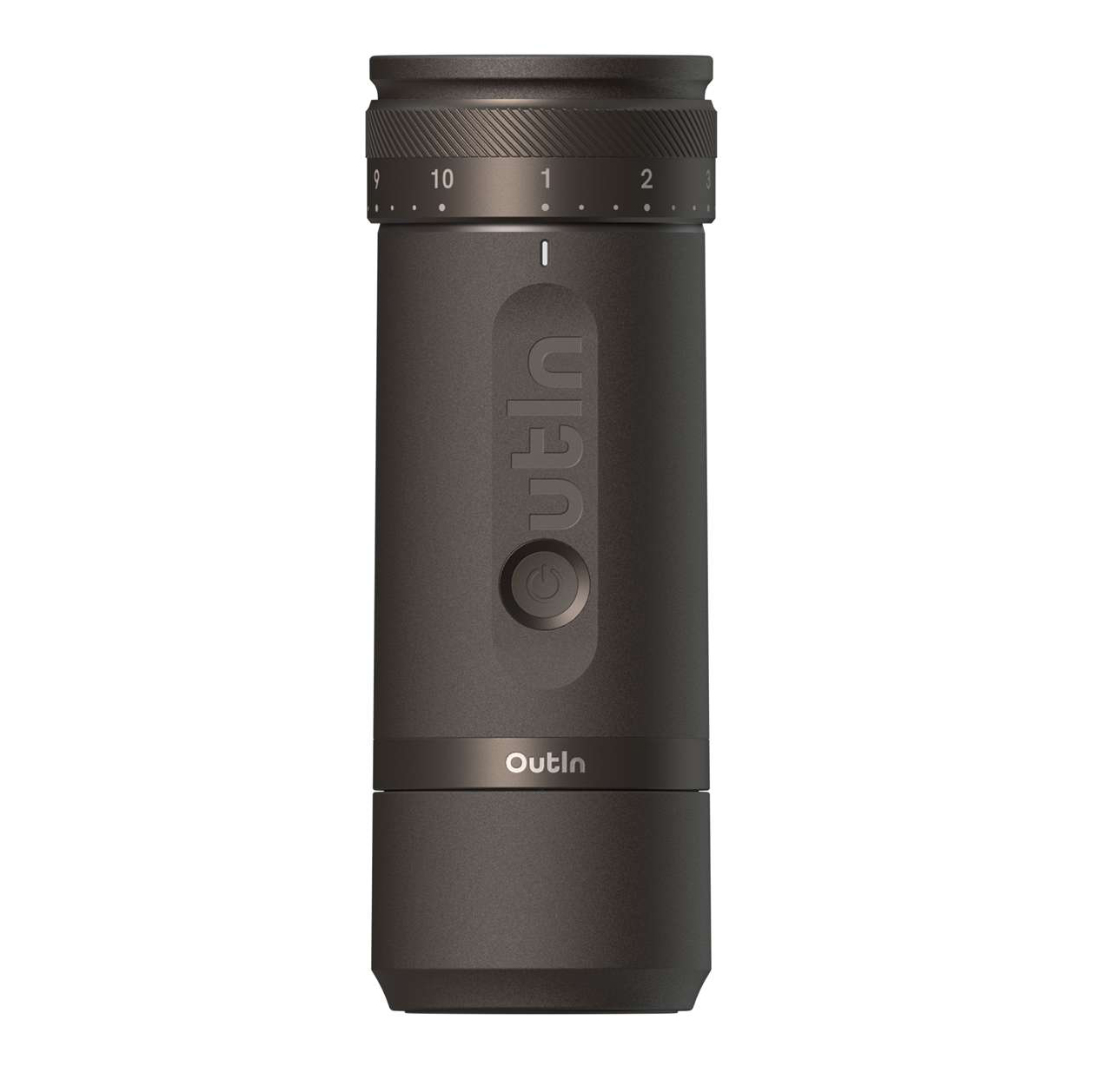 OutIn Fino draagbare elektrische koffiemolen - Tundra Brown