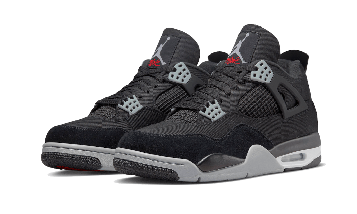 Air Jordan 4 Black Canvas - 48h Delivery