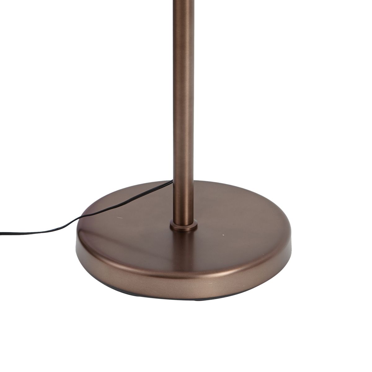 Design vloerlamp donker brons incl. LED met touch dimmer - Notia
