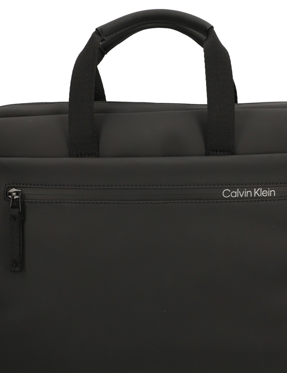 RUBBERIZED SLIM CONV LAPTOP BAG