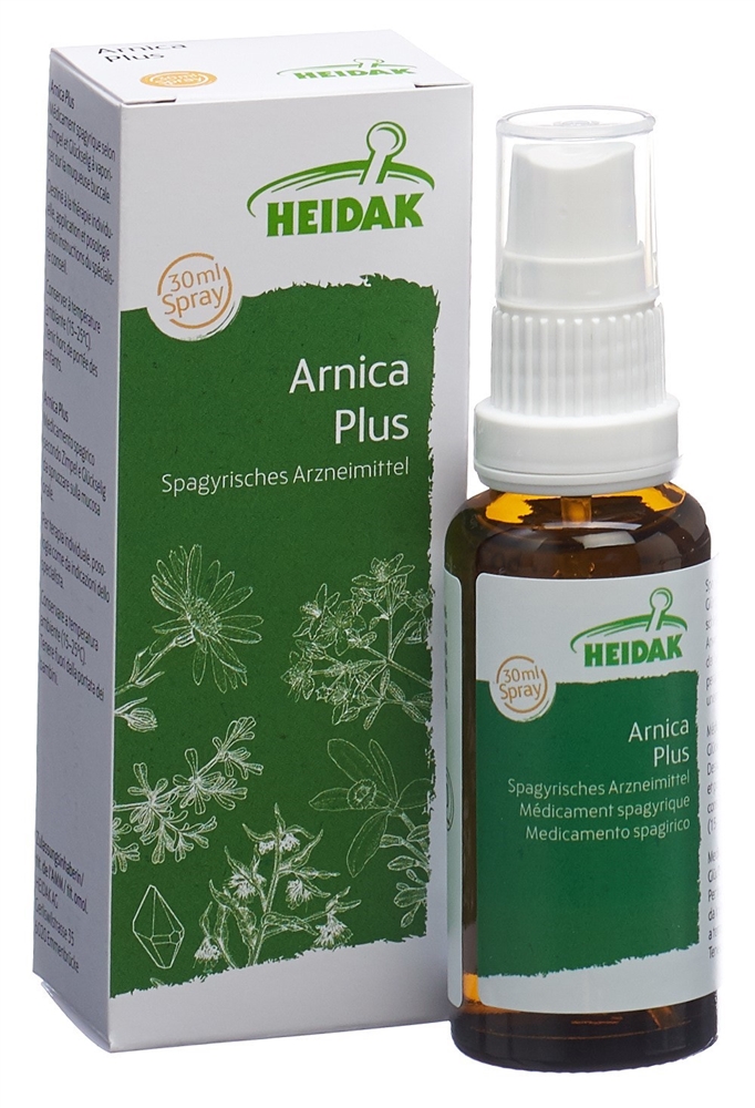 HEIDAK Arnica plus<br>30 ml, Flasche, Spray