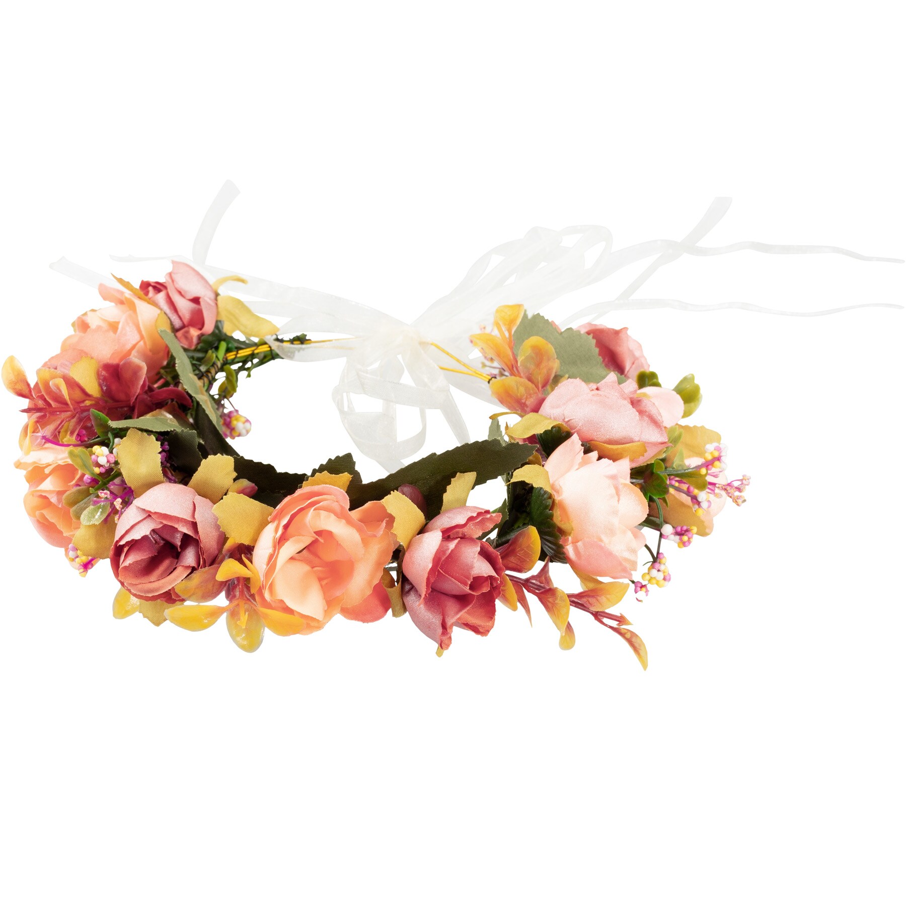 tectake® Blumenkranz Herbstwiese