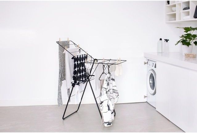 Brabantia HangOn Droogrek - Inklapbaar - 15m - Matt Black
