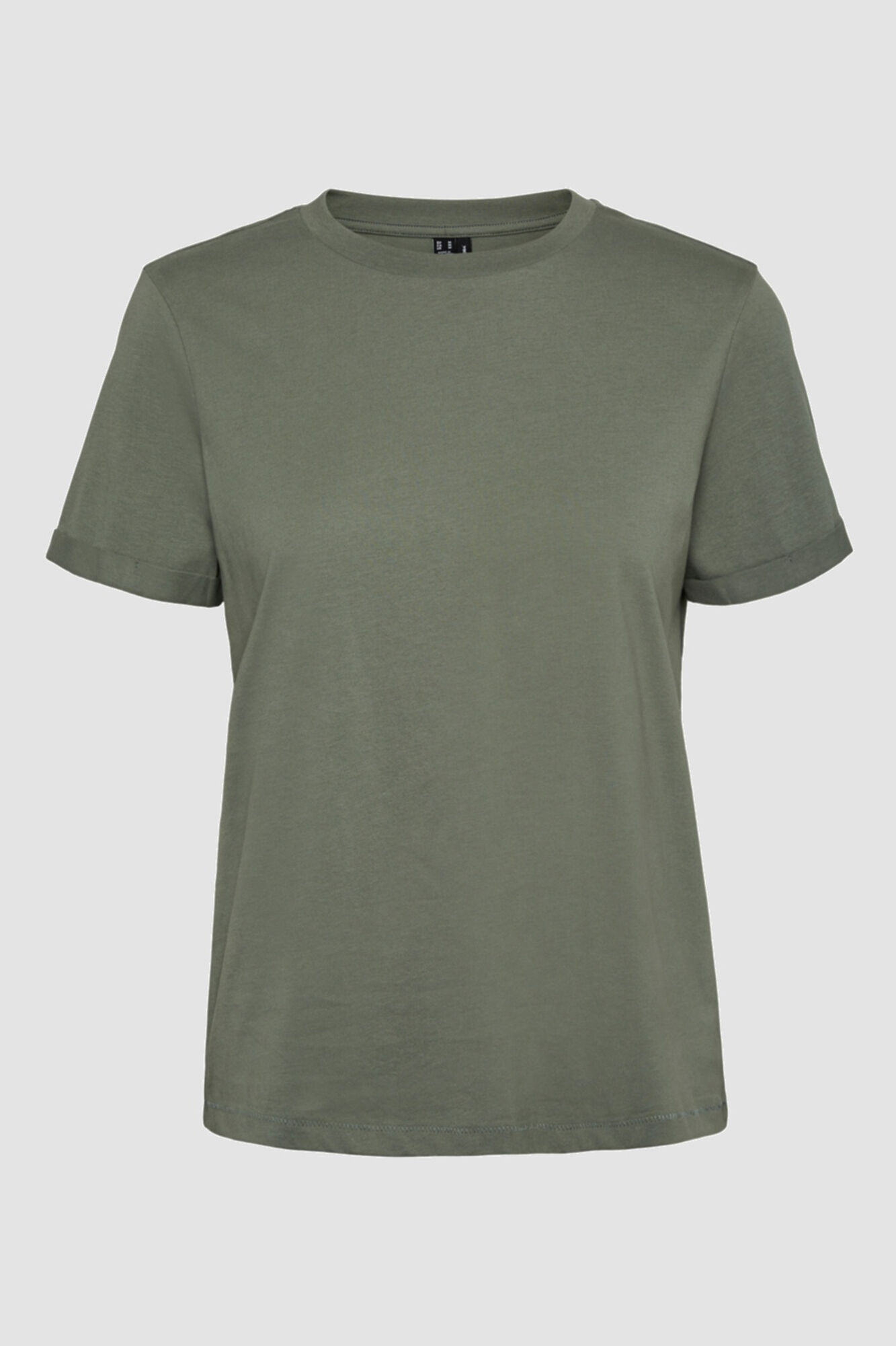 Camiseta básica de manga curta - Verde
