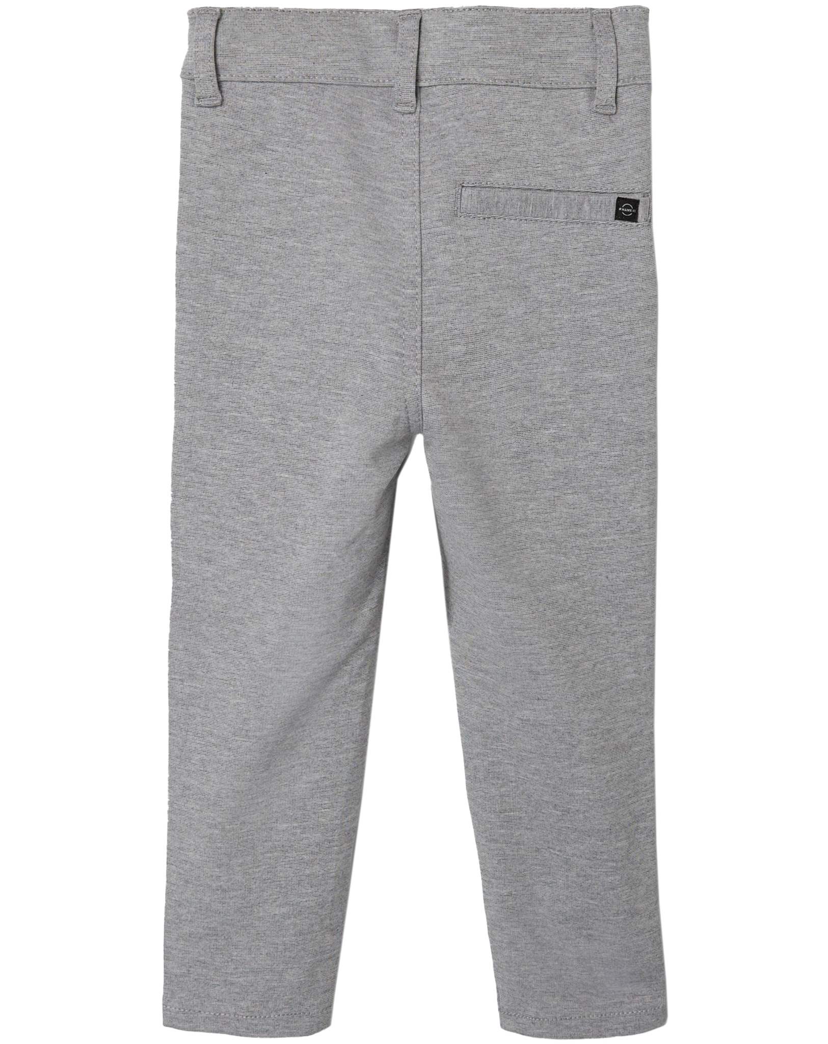 Chinohose NMMSILAS COMFORT 1150-GS in medium grey melange