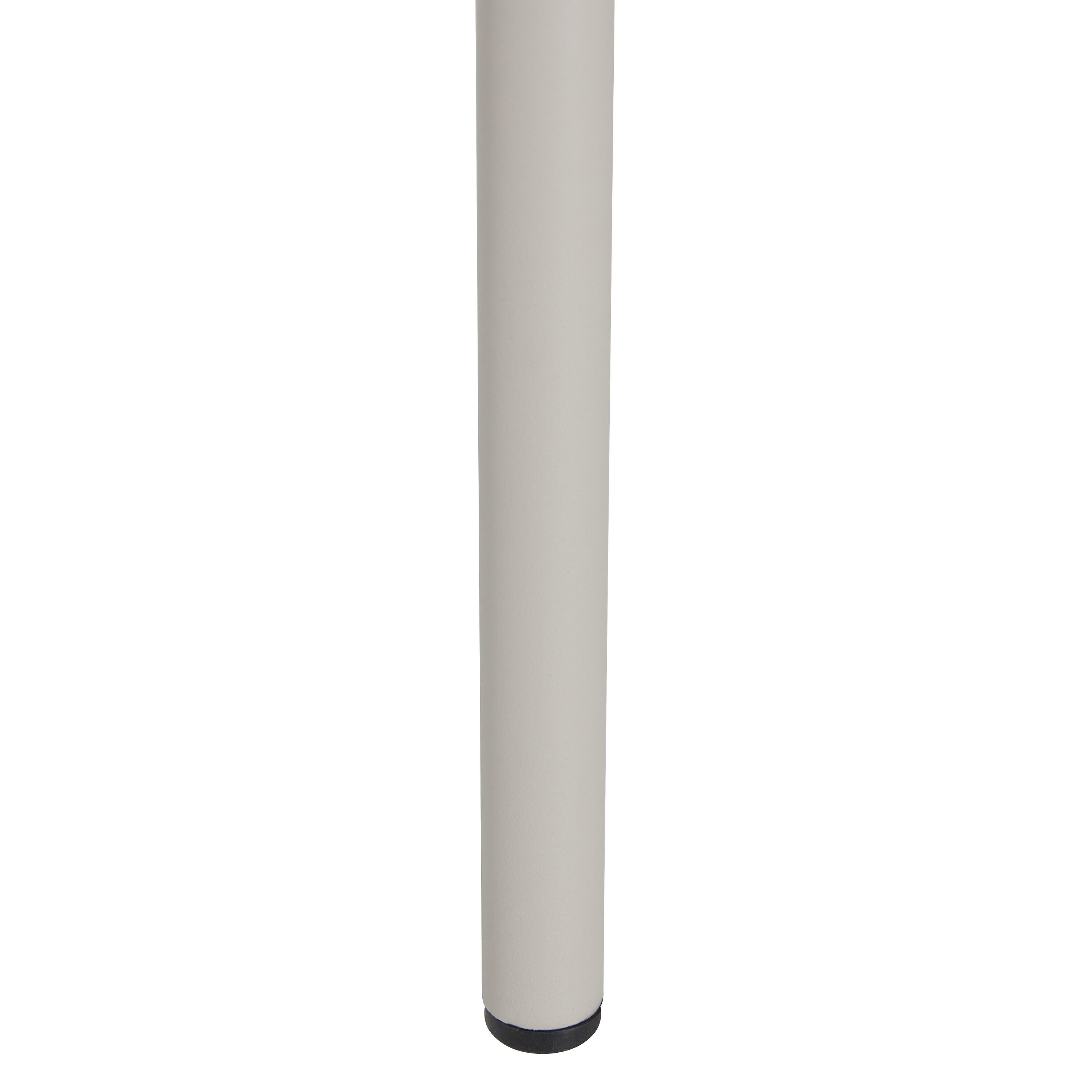NAIA Stuhl Stoff - Creme / B: 54.5 cm x T: 53.5 cm x H: 77.0 cm