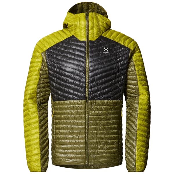 Doudoune randonnée HAGLÖFS L.I.M MIMIC HOOD MEN OLIVE GREEN/MAGNETITE