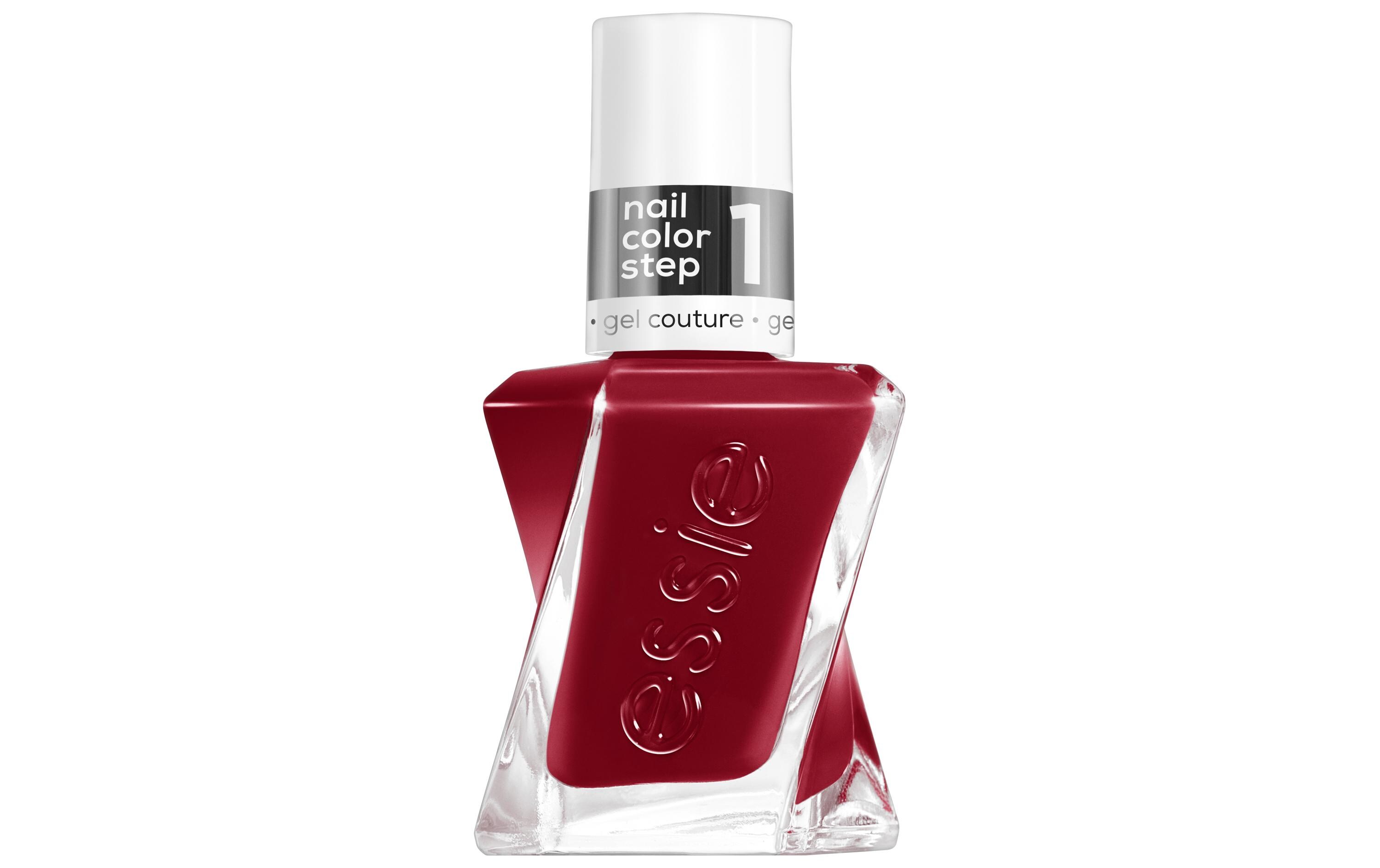 Nagellack Gel Couture 509 Paint the gown redNagellack mit Gel-Finish ohne UV-Lampe ganz einfach von Zuhause in Salon-Gel-Qualität versiegeln