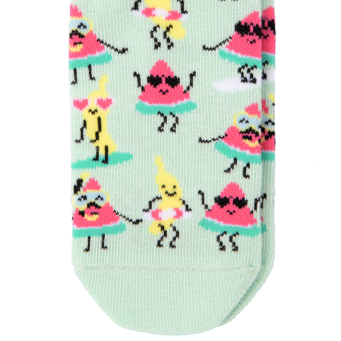 Topolino 1 Paar Mädchen Socken mit Früchten allover mint