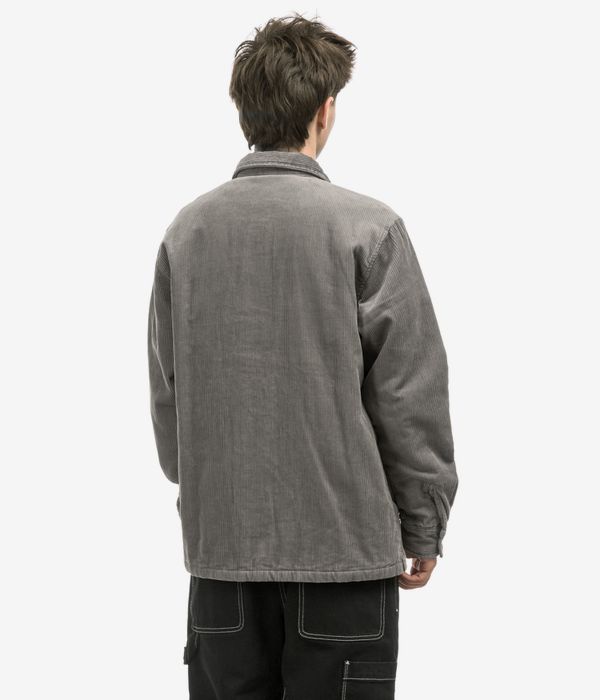 Carhartt WIP Whitsome Corduroy Shirt Jacke (misty grey)