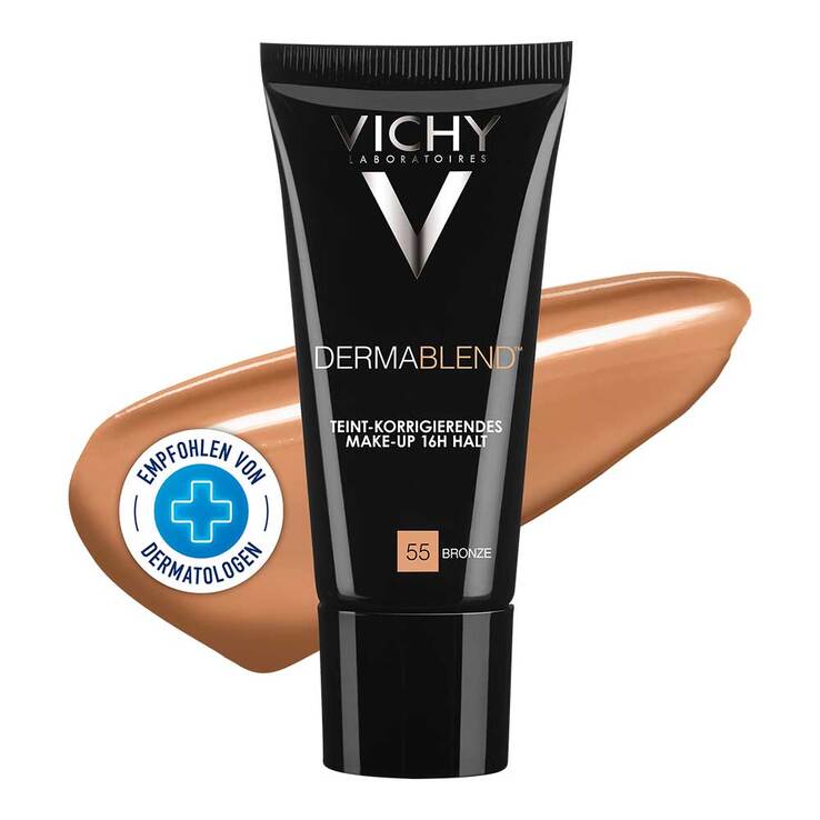 Vichy Dermablend Teint-korrigierendes Make-up 55 Bronze, 30 ml