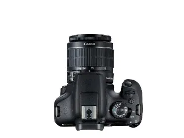 Canon EOS 2000D - Digitalkamera - SLR - 24.1 MP - APS-C - 1080p / 30 fps - 3x optisk zoom EF-S 18-55 mm IS II objektiv - Wi-Fi, NFC