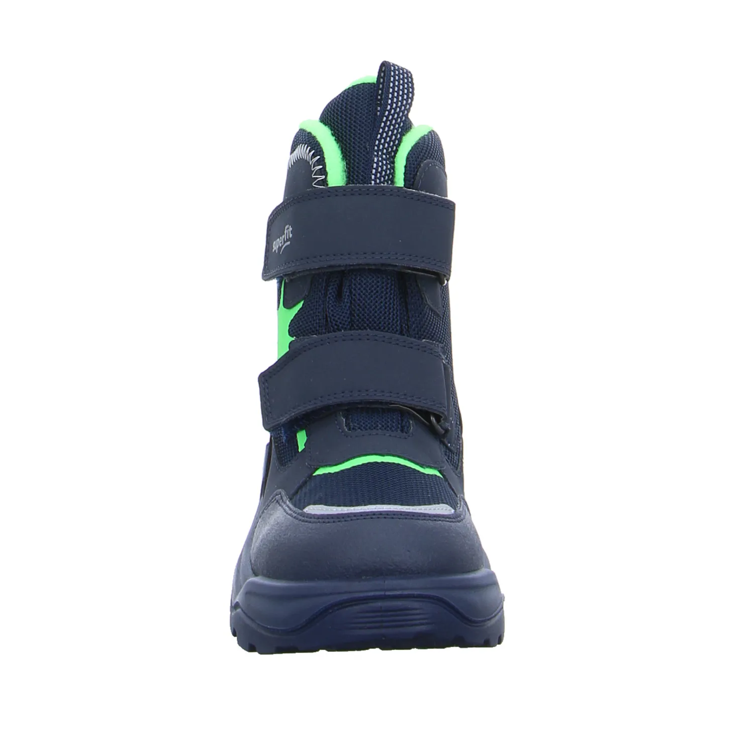 SUPERFIT Kleinkinder-Snowboot  Membran Grün Textil  Winterstiefel Unisex