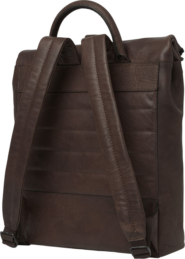 Saddler Palermo Antique brass Dk.brown