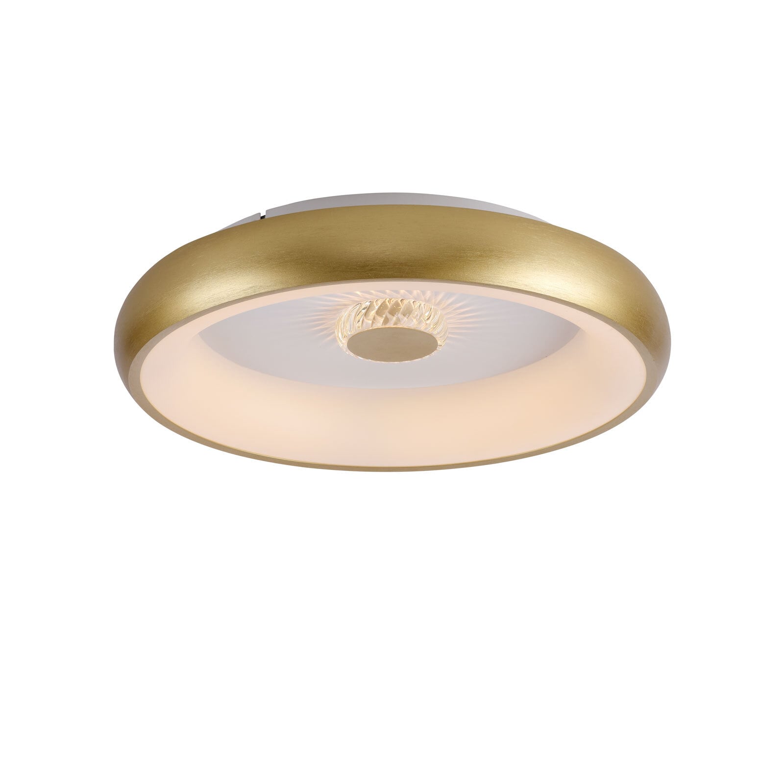 JUST LIGHT LED Deckenlampe VERTIGO 46 cm mattmessingfarbig