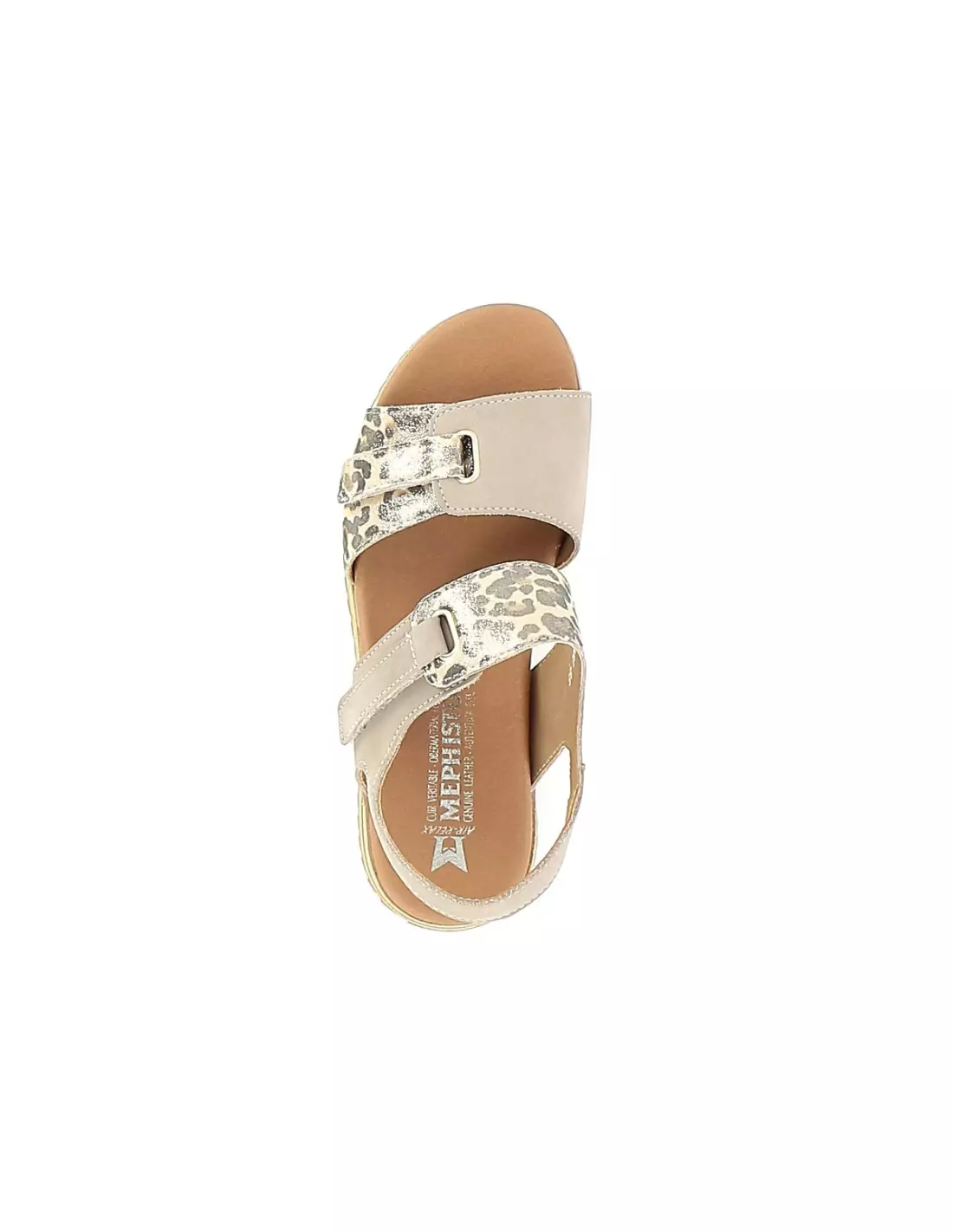 MEPHISTO JADE - Sandales & nu-pieds Taupe