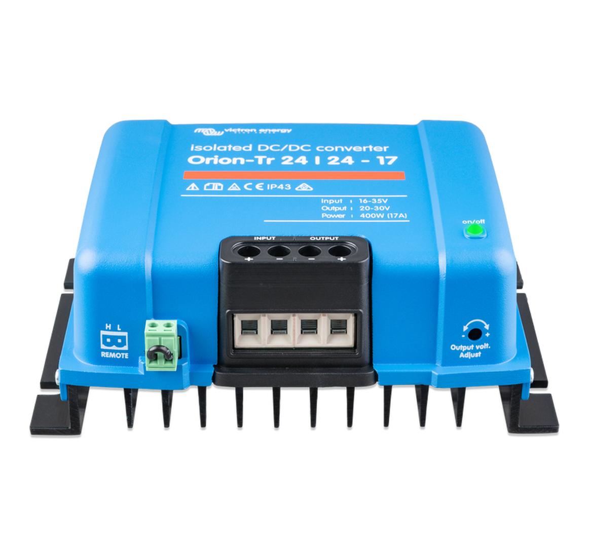 DC/DC Spannungs-Wandler Orion-Tr 24-24 V, 17A 400 W<br>IP43 DC-DC Konverter, isoliert