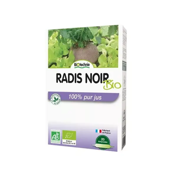 Biotechnie Digestão com Rabanete Preto Orgânico - 20 ampolas