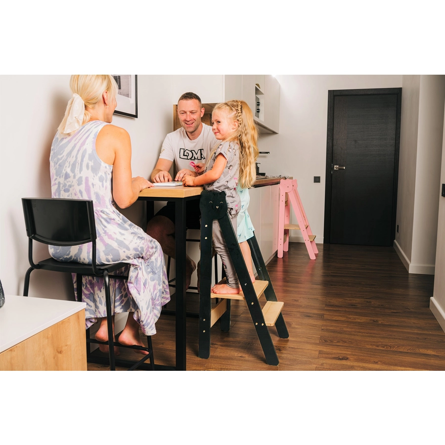 Family-SCL Lernturm Bär schwarznatur