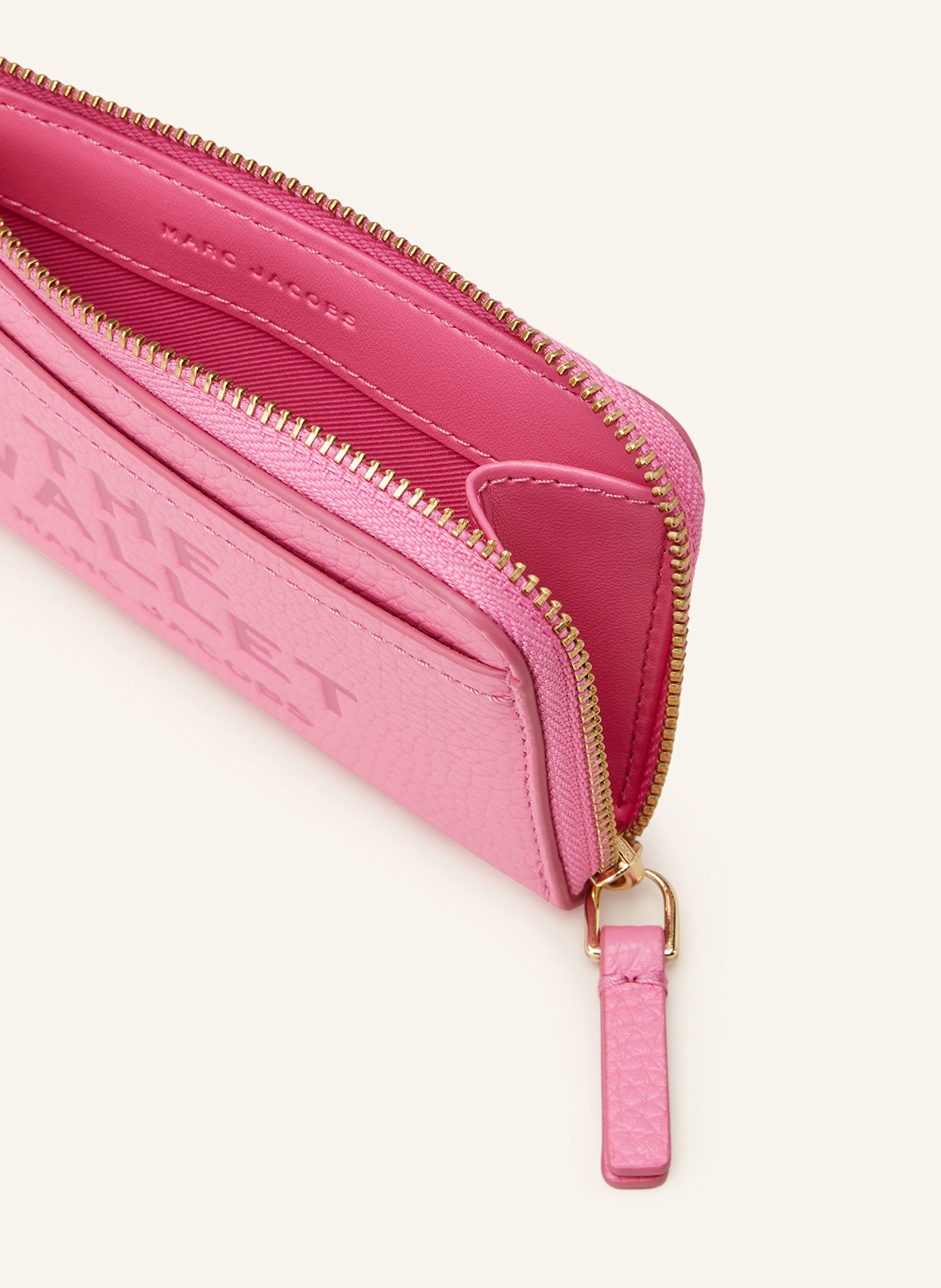MARC JACOBS Geldbörse THE LEATHER TOP ZIP MULTI WALLET