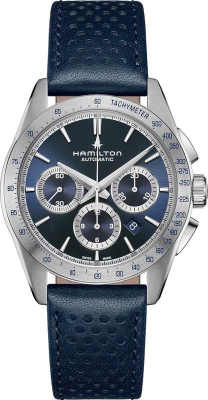 Hamilton - Jazzmaster Performer H36616640 - Chronograaf Horloge - 42 mm