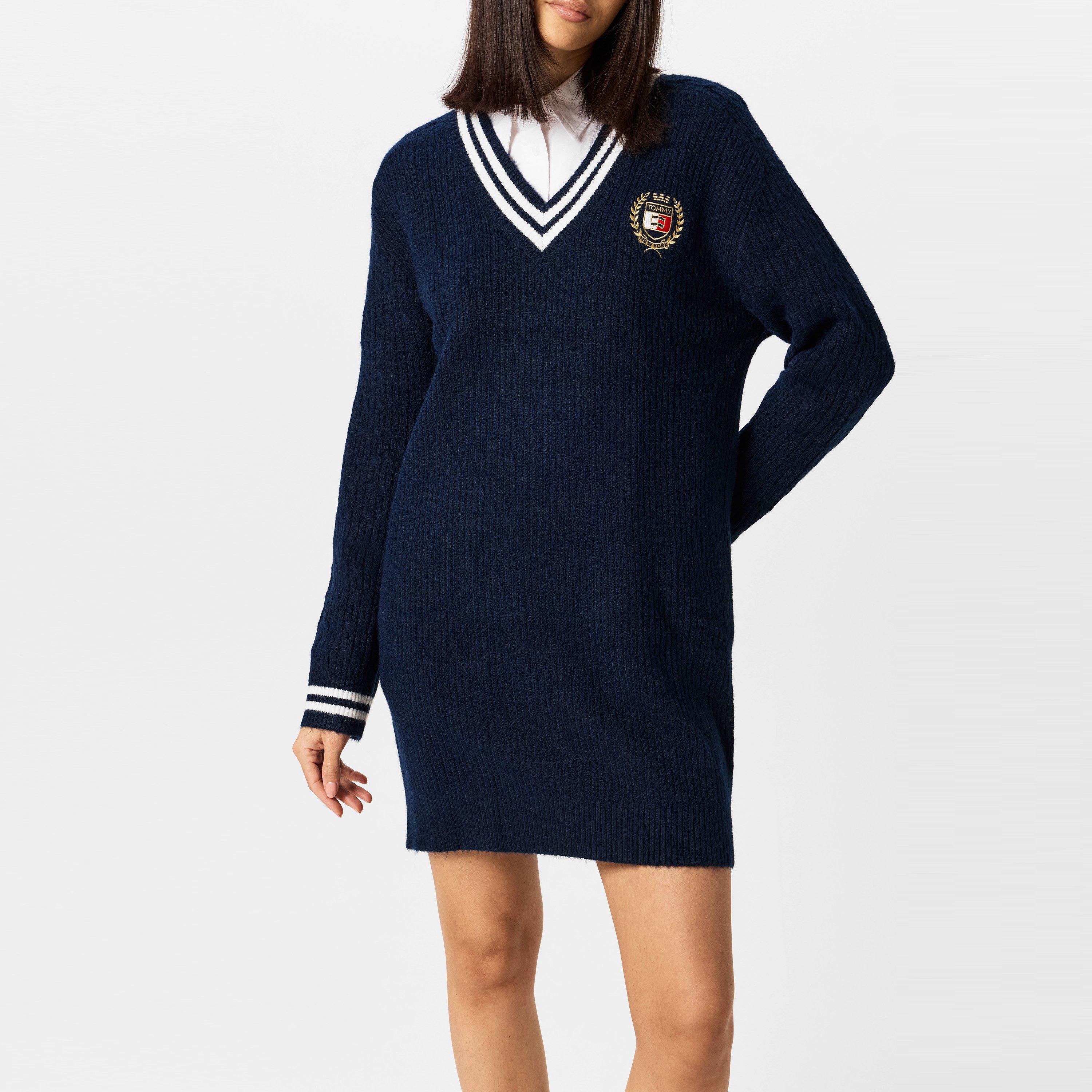 Tommy Jeans Crest Sweater Jumper Dress