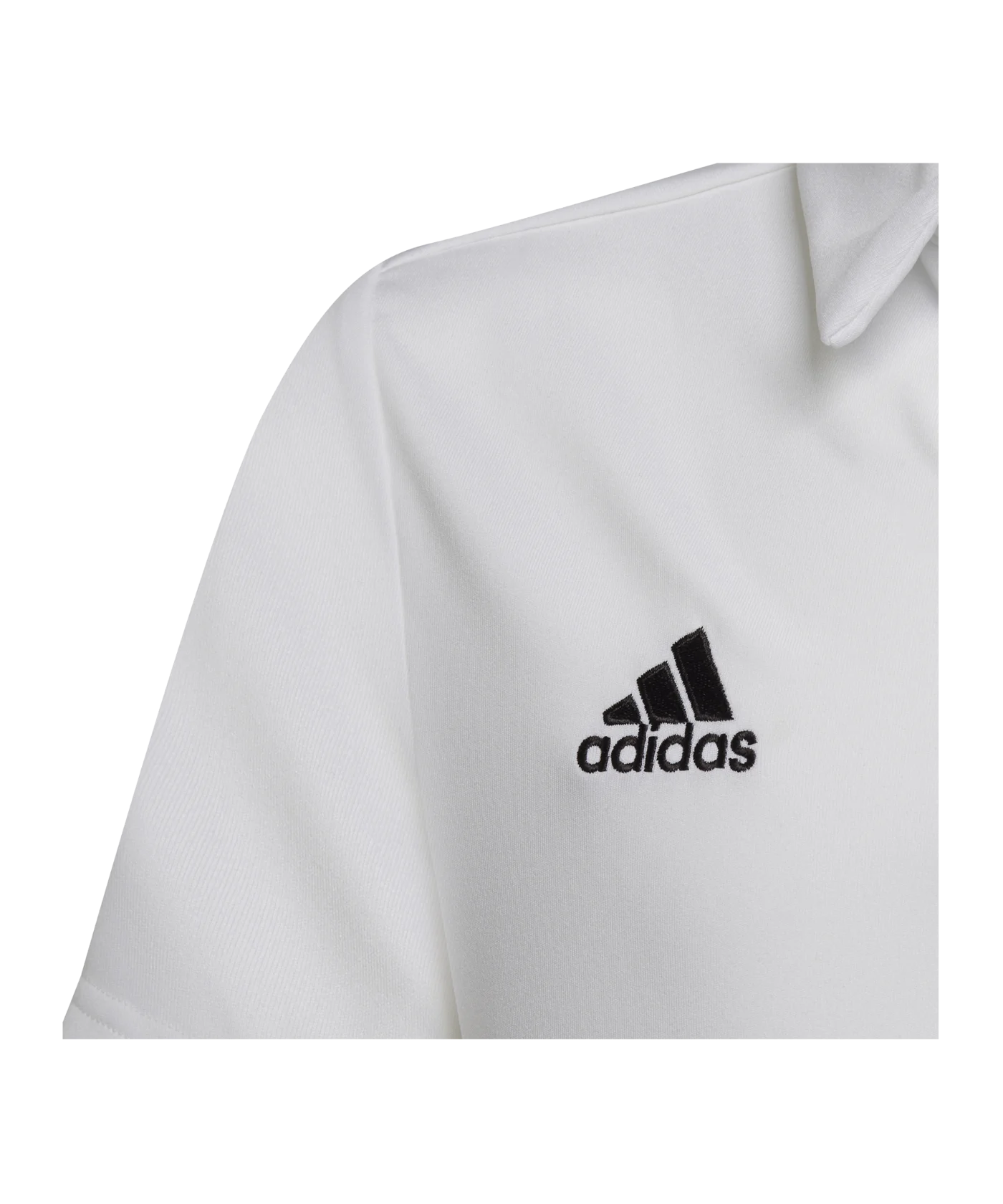 adidas Entrada 22 Poloshirt Kids Weiss