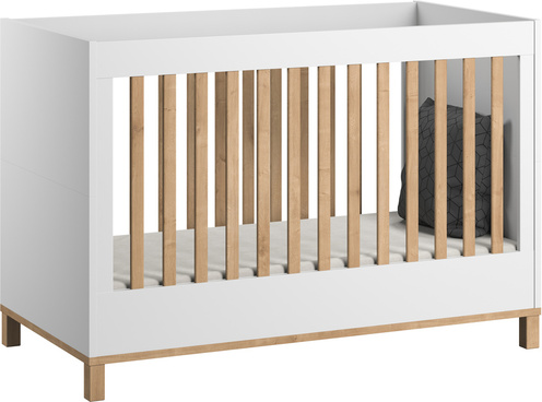 Chambre DUO ALTITUDE lit 60x120+commode Blanc - VOX