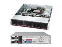 Supermicro SC216 BE1C-R920LPB - Rack-monterbar 2U - forstærket forlænger ATX - SATA/SAS - hot-swap 920 Watt - sort
