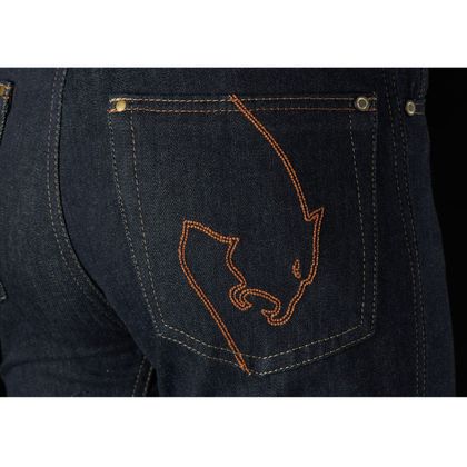 Jean Furygan KALVIN X KEVLAR SLIM - Slim - Bleu