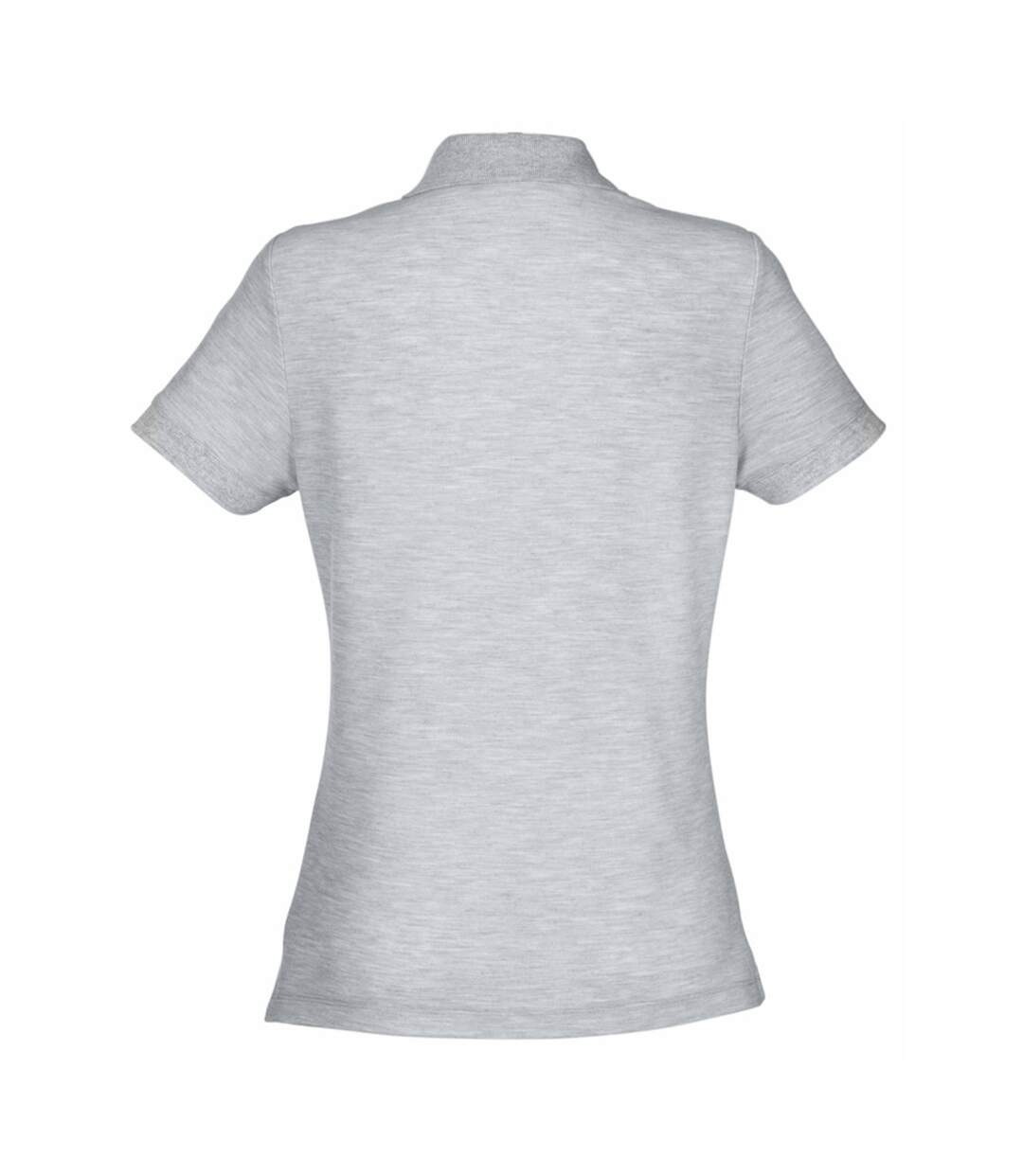 Fruit Of The Loom - Polo manches courtes - Femme (Gris clair chiné) - UTBC384