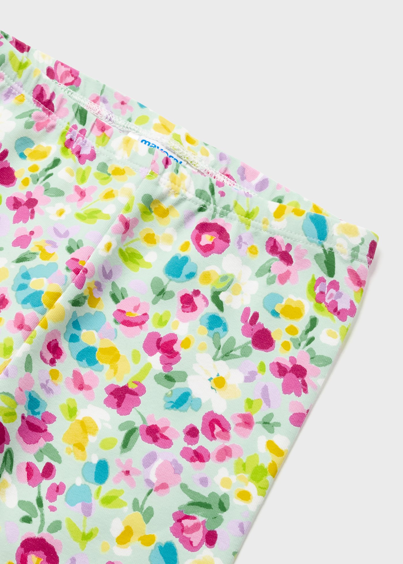 Leggings estampadas de algodão sustentável para bebês