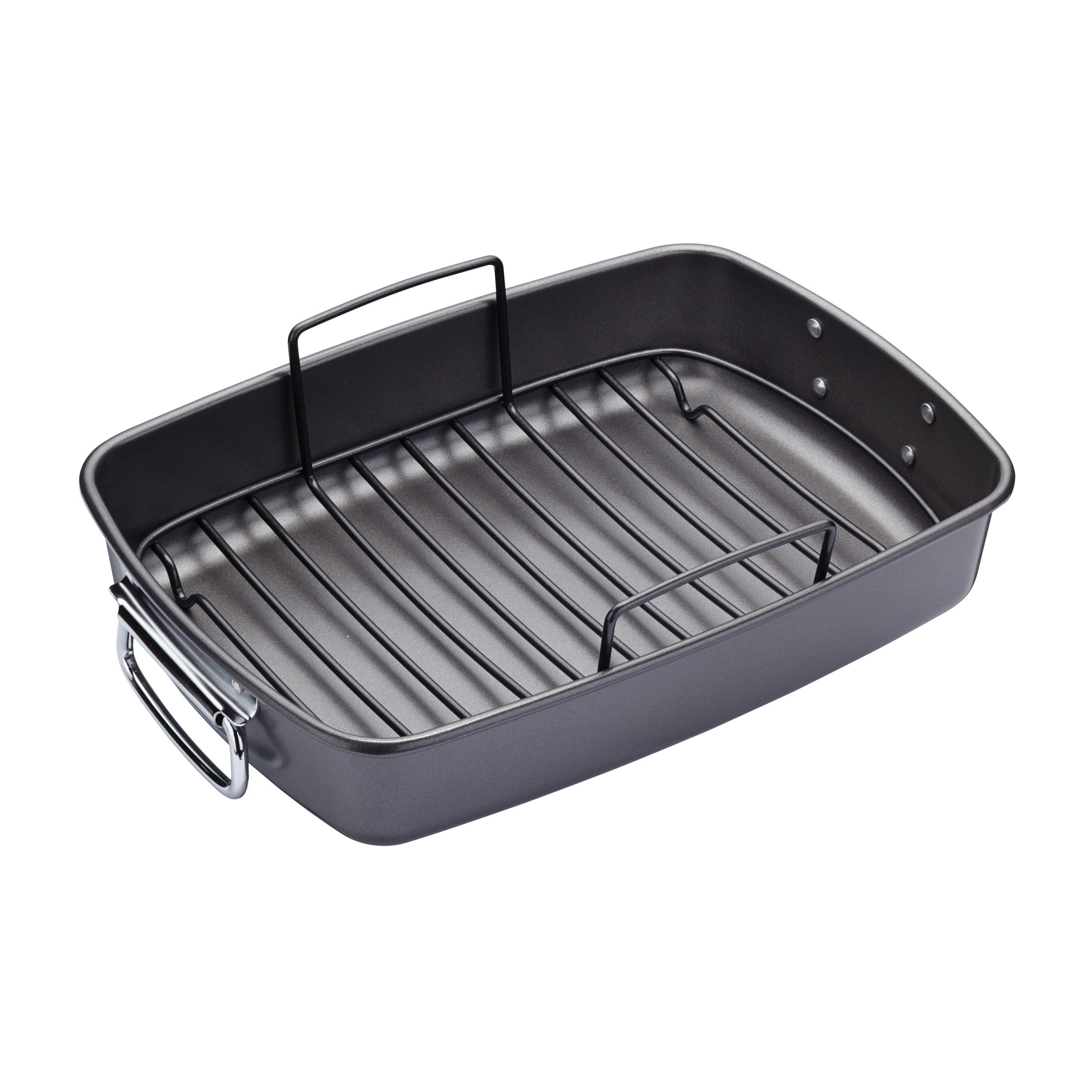 KitchenCraft Braadslede 40 x 28 cm met Rooster