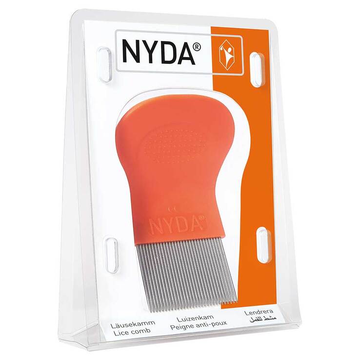 NYDA® Läuse- und Nissenkamm aus Metall, 1 St